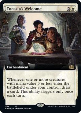Image for Tocasia's Welcome (Extended Art) (308) [The Brothers' War]