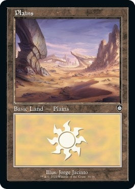 Image for Plains (30) (Retro Frame) (30) [Commander: The Brothers' War]
