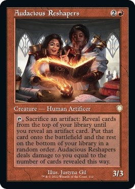 Image for Audacious Reshapers (Retro Frame) (112) [Commander: The Brothers' War]