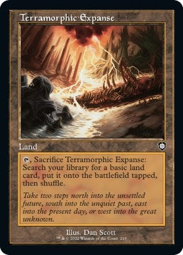 Image for Terramorphic Expanse (Retro Frame) (210) [Commander: The Brothers' War]