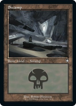 Image for Swamp (34) (Retro Frame) (34) [Commander: The Brothers' War]