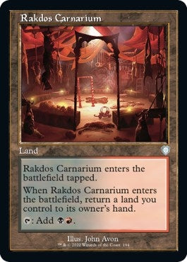 Image for Rakdos Carnarium (Retro Frame) (194) [Commander: The Brothers' War]