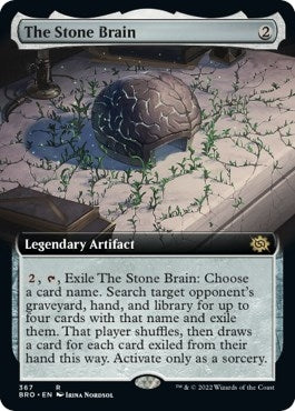 Image for The Stone Brain (Extended Art) (367) [The Brothers' War]