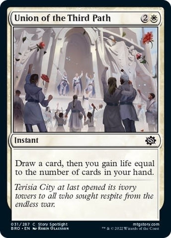 Image for Union of the Third Path (31) [The Brothers' War]