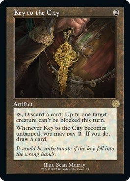 Image for Key to the City (27) [The Brothers' War: Retro Frame Artifacts]
