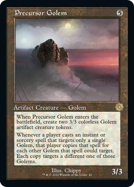 Image for Precursor Golem (42) [The Brothers' War: Retro Frame Artifacts]