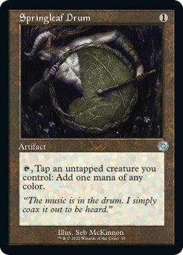 Image for Springleaf Drum (55) [The Brothers' War: Retro Frame Artifacts]