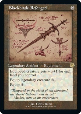Image for Blackblade Reforged (Schematic) (69) [The Brothers' War: Retro Frame Artifacts]
