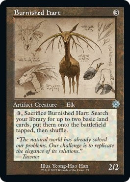 Image for Burnished Hart (Schematic) (71) [The Brothers' War: Retro Frame Artifacts]