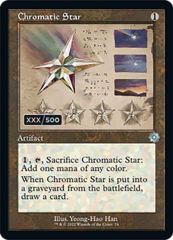 Image for Chromatic Star (Schematic) (Serial Numbered) (74) [The Brothers' War: Retro Frame Artifacts]