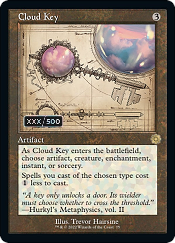 Image for Cloud Key (Schematic) (Serial Numbered) (75) [The Brothers' War: Retro Frame Artifacts]