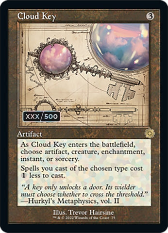 Image for Cloud Key (Schematic) (Serial Numbered) (75) [The Brothers' War: Retro Frame Artifacts]