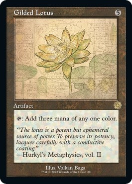 Image for Gilded Lotus (Schematic) (80) [The Brothers' War: Retro Frame Artifacts]
