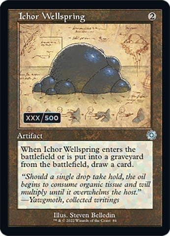 Image for Ichor Wellspring (Schematic) (Serial Numbered) (84) [The Brothers' War: Retro Frame Artifacts]