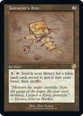 Image for Journeyer's Kite (Schematic) (88) [The Brothers' War: Retro Frame Artifacts]