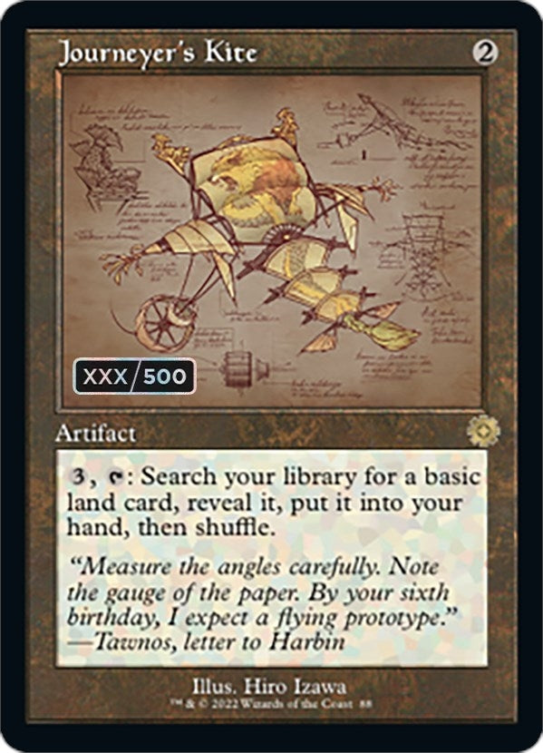 Image for Journeyer's Kite (Schematic) (Serial Numbered) (88) [The Brothers' War: Retro Frame Artifacts]