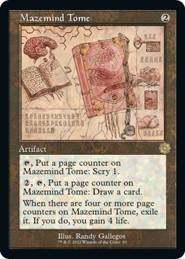 Image for Mazemind Tome (Schematic) (93) [The Brothers' War: Retro Frame Artifacts]