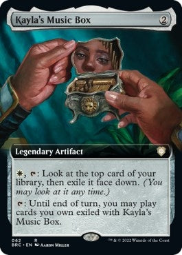 Image for Kayla's Music Box (Extended Art) (62) [Commander: The Brothers' War]