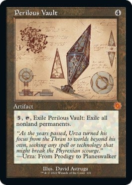 Image for Perilous Vault (Schematic) (101) [The Brothers' War: Retro Frame Artifacts]
