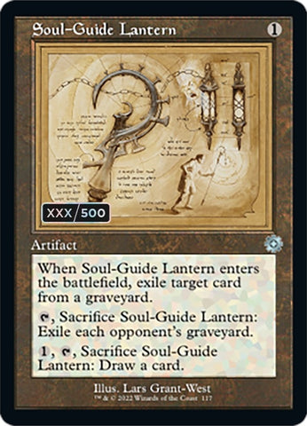 Image for Soul-Guide Lantern (Schematic) (Serial Numbered) (117) [The Brothers' War: Retro Frame Artifacts]