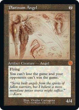 Image for Platinum Angel (Schematic) (104) [The Brothers' War: Retro Frame Artifacts]