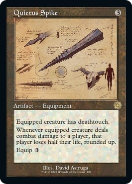 Image for Quietus Spike (Schematic) (109) [The Brothers' War: Retro Frame Artifacts]