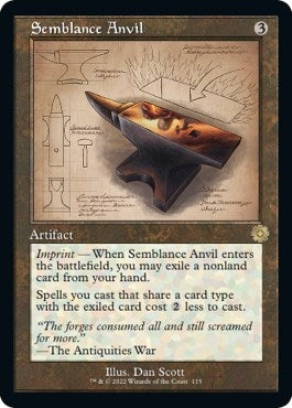 Image for Semblance Anvil (Schematic) (115) [The Brothers' War: Retro Frame Artifacts]