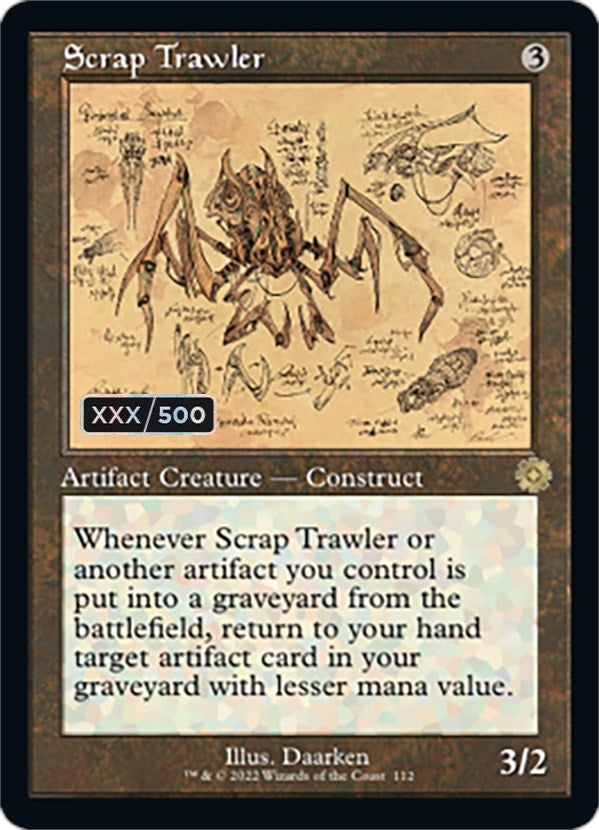 Image for Scrap Trawler (Schematic) (Serial Numbered) (112) [The Brothers' War: Retro Frame Artifacts]