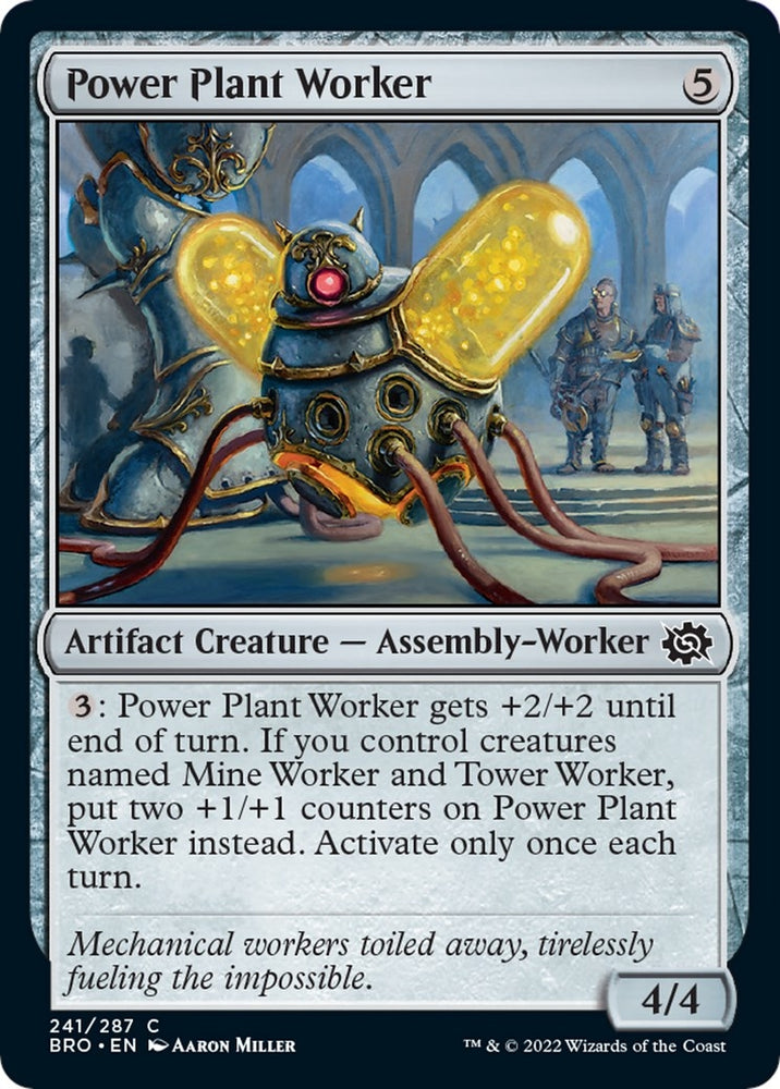 Image for Power Plant Worker (241) [The Brothers' War]