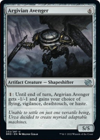 Image for Argivian Avenger (232) [The Brothers' War]