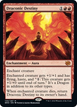 Image for Draconic Destiny (130) [The Brothers' War]