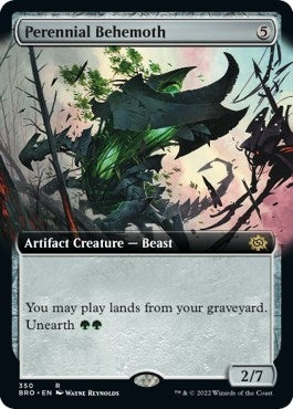 Image for Perennial Behemoth (Extended Art) (350) [The Brothers' War]