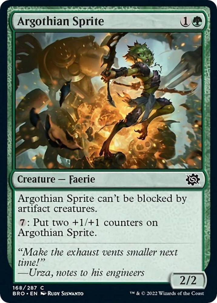 Image for Argothian Sprite (168) [The Brothers' War]