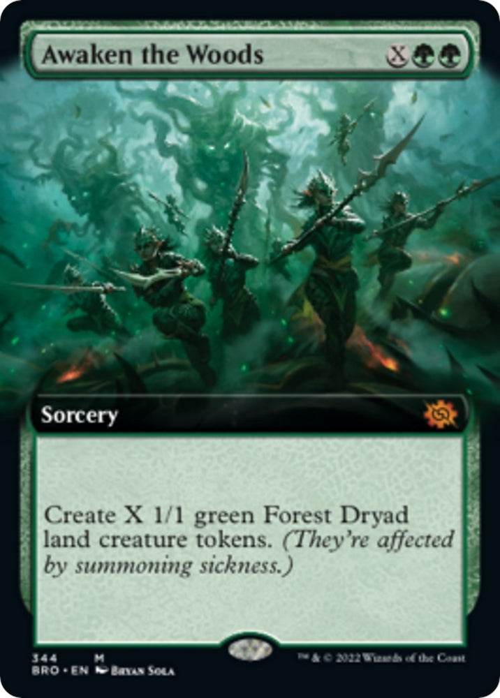 Image for Awaken the Woods (Extended Art) (344) [The Brothers' War]