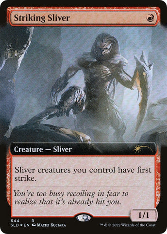 Image for Striking Sliver (Extended Art) (644) [Secret Lair Drop Series]