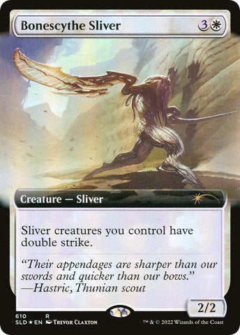 Image for Bonescythe Sliver (Extended Art) (610) [Secret Lair Drop Series]