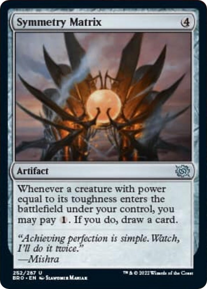 Image for Symmetry Matrix (252) [The Brothers' War]