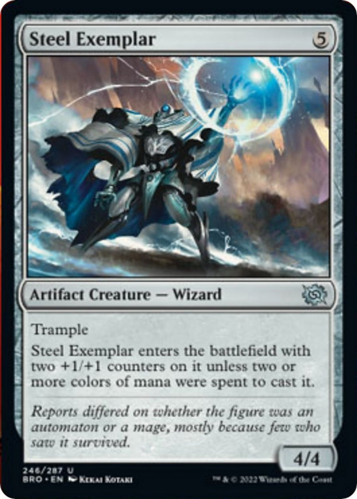Image for Steel Exemplar (246) [The Brothers' War]