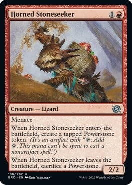 Image for Horned Stoneseeker (138) [The Brothers' War]