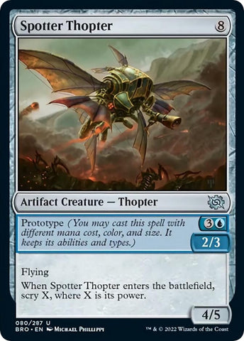 Image for Spotter Thopter (80) - Magic: The Gathering