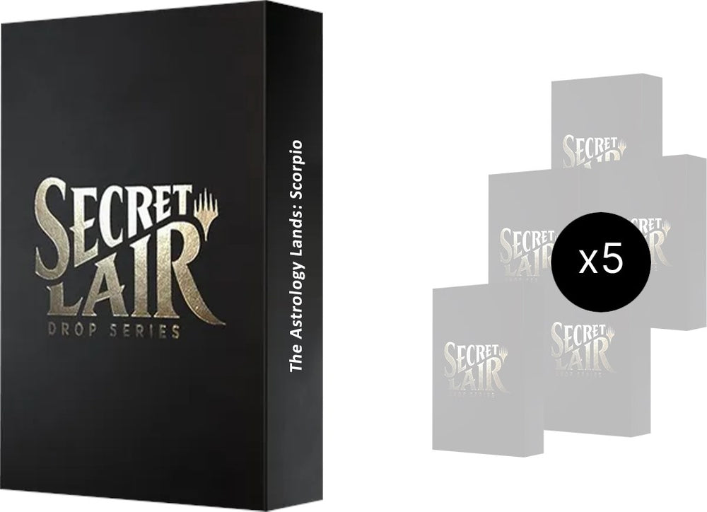 Image for Secret Lair Drop: Astrology Lands (Scorpio) Bundle - Non-Foil Edition [Secret Lair Drop Series]