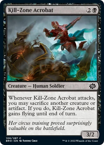 Image for Kill-Zone Acrobat (106) [The Brothers' War]