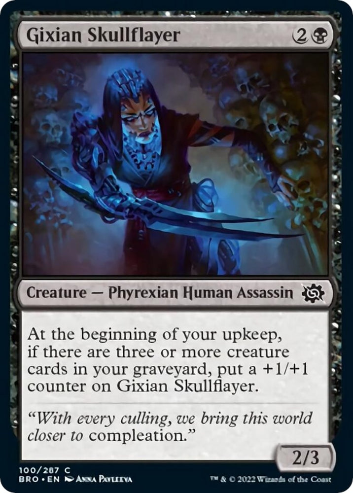 Image for Gixian Skullflayer (100) [The Brothers' War]