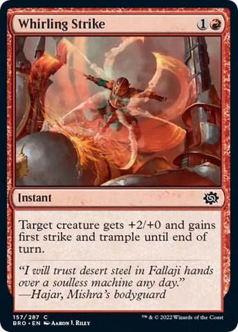 Image for Whirling Strike (157) - Magic: The Gathering