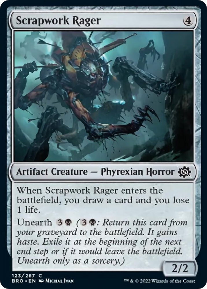 Image for Scrapwork Rager (123) - Magic: The Gathering