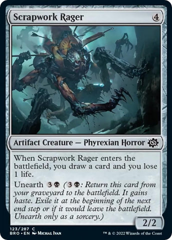 Image for Scrapwork Rager (123) - Magic: The Gathering