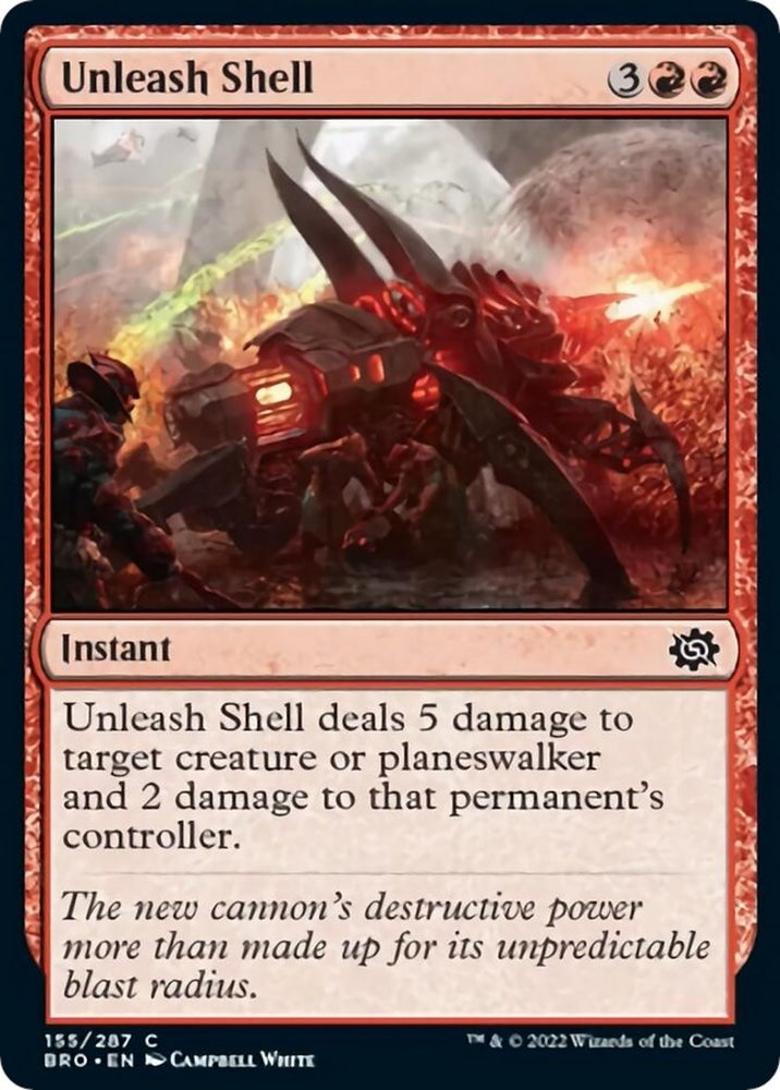 Image for Unleash Shell (155) [The Brothers' War]