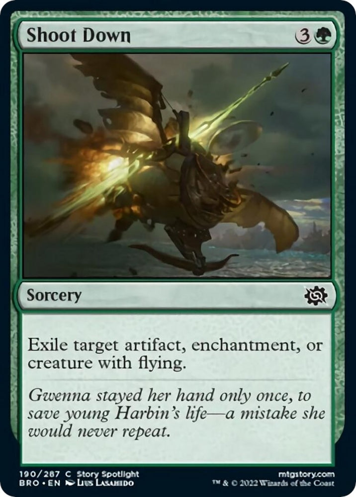 Image for Shoot Down (190) - Magic: The Gathering