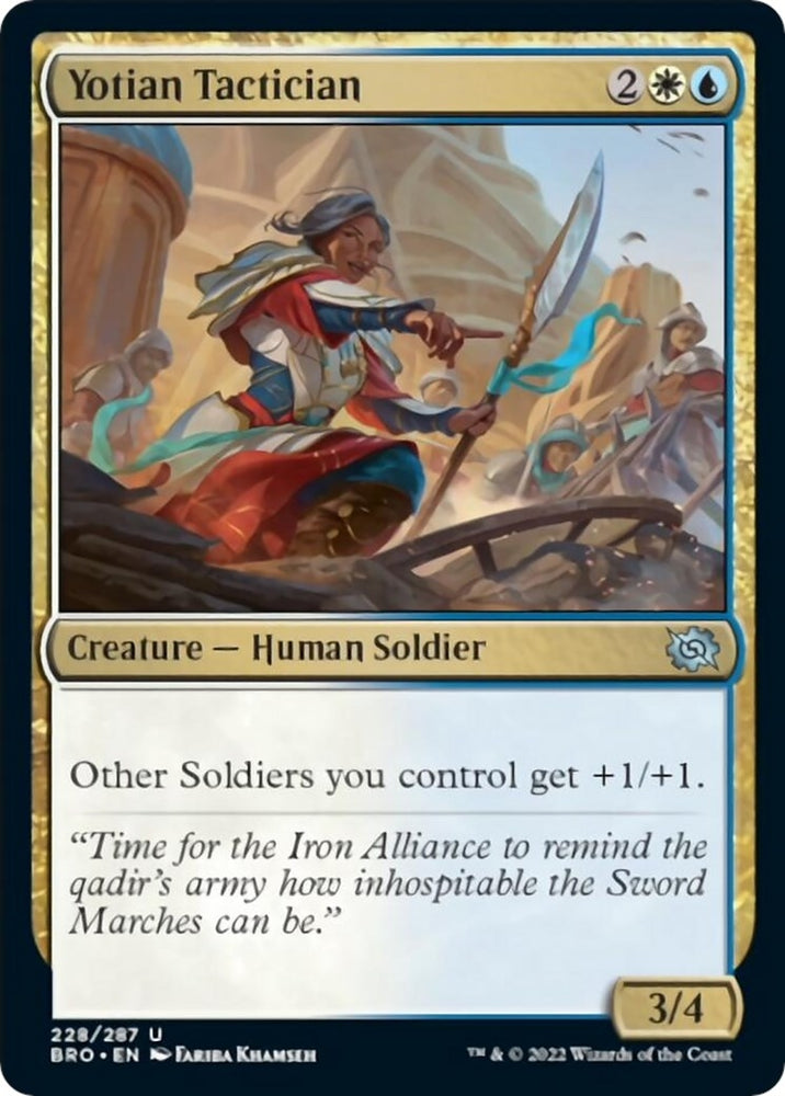 Image for Yotian Tactician (228) [The Brothers' War]
