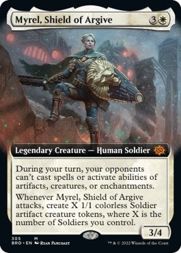Image for Myrel, Shield of Argive (Extended Art) (305) [The Brothers' War]